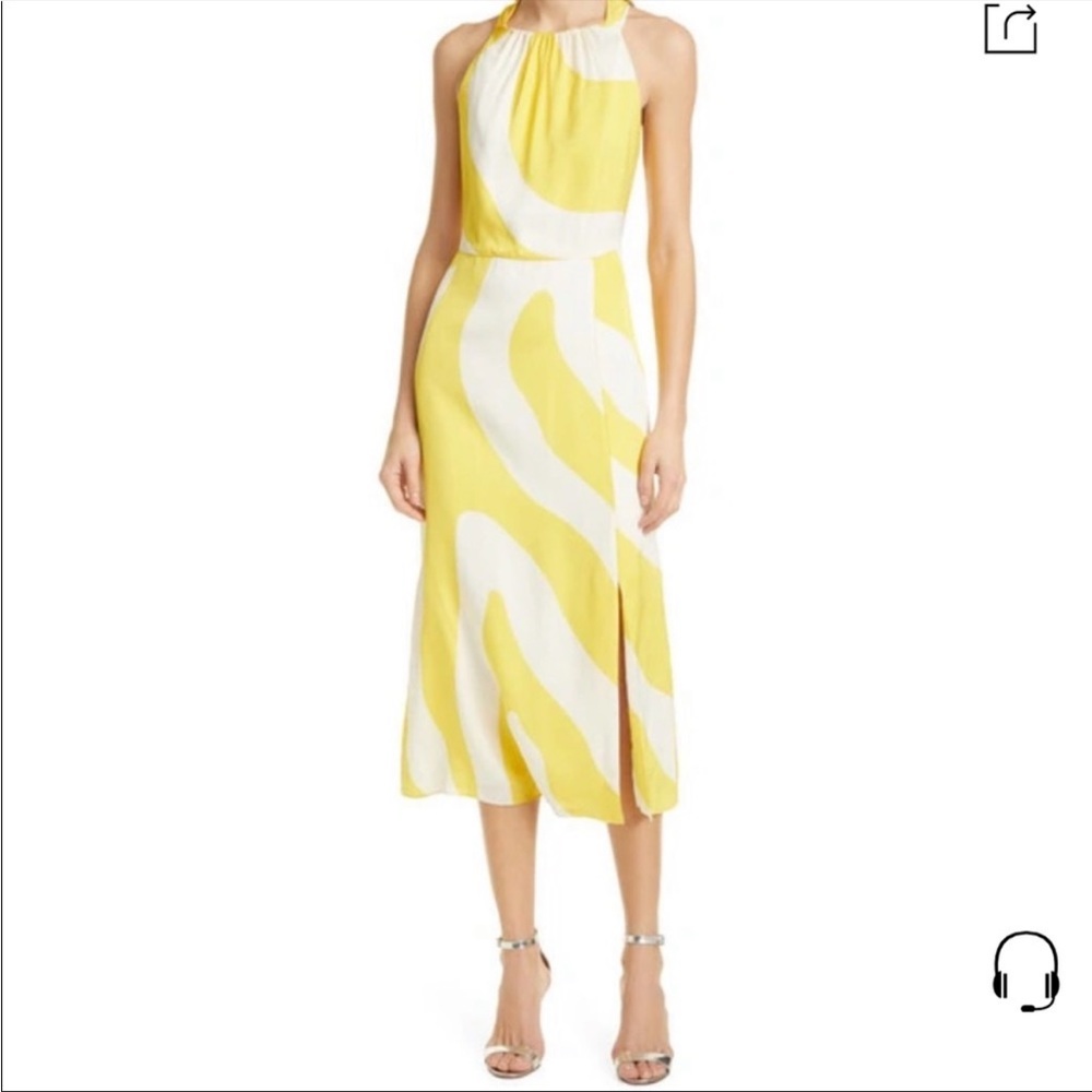 Milly Mia Zebra Print Viscose Dress